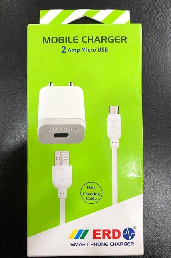 ERD Mobile Charger Micro USB Cable, White