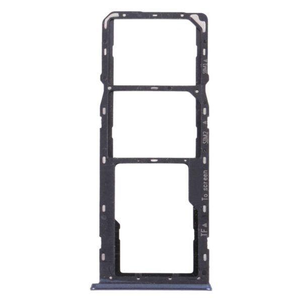 SIM Card Holder Tray for Oppo A15s - Black