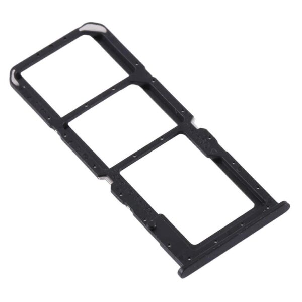 SIM Card Holder Tray for Oppo A32 - Black - Image 3