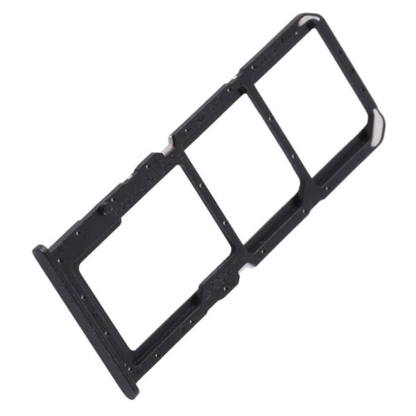 SIM Card Holder Tray for Oppo A32 - Black - Image 2