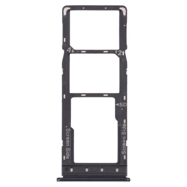 sim tray slot holder for infinix smart 8 x625 black