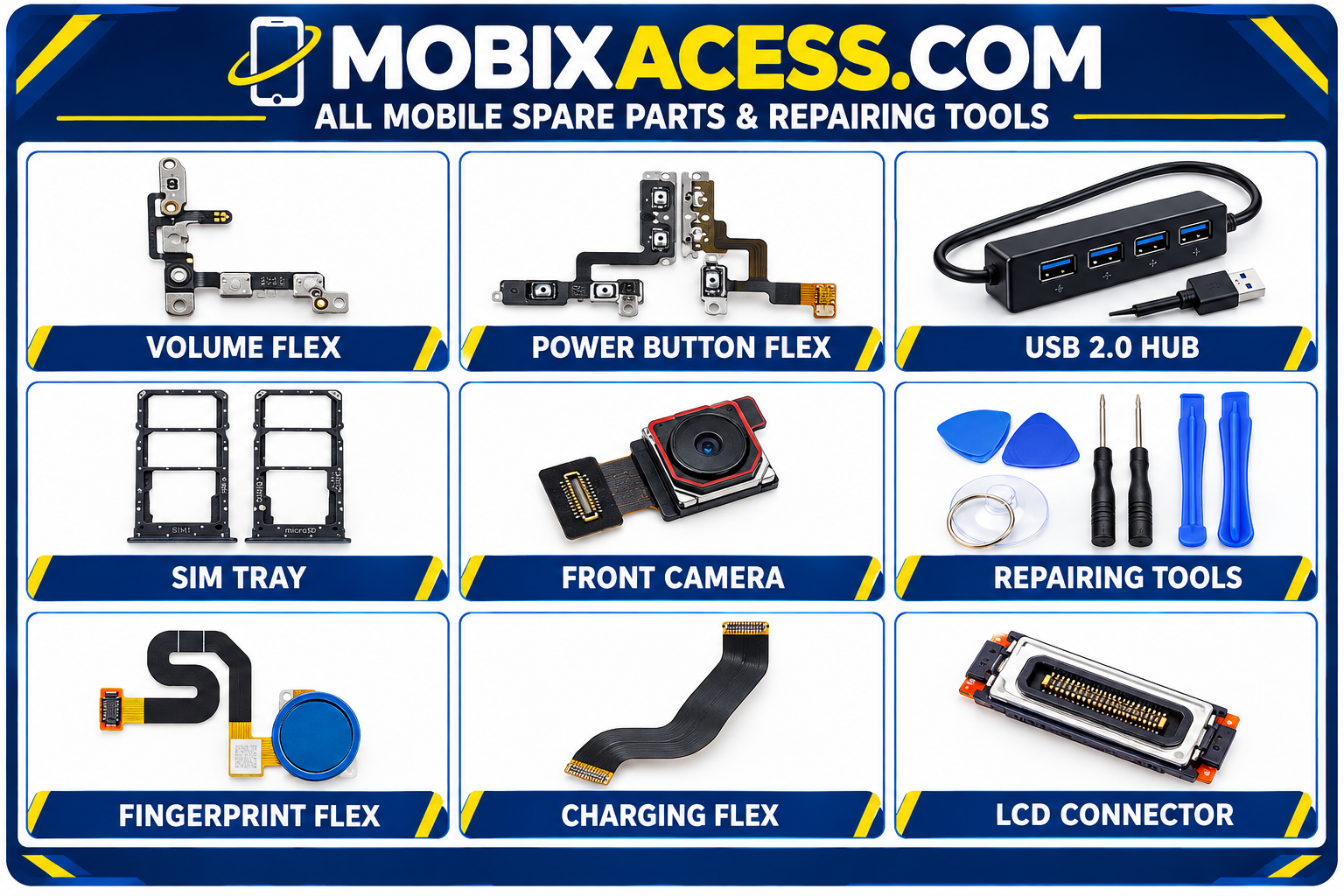 mobile spare parts